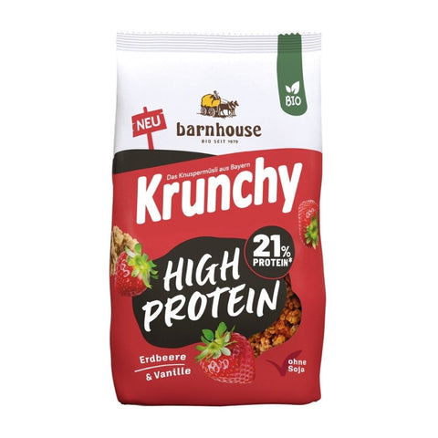 Barnhouse Bio Krunchy High Protein Erdbeere & Vanille 450g