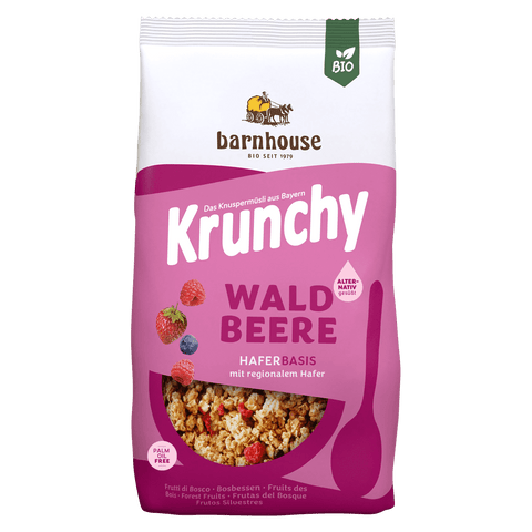 Barnhouse Bio Krunchy Pur Waldbeere (375g)