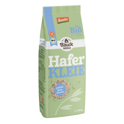 1x Bauck Mühle Haferkleie 300g Demeter - glutenfrei