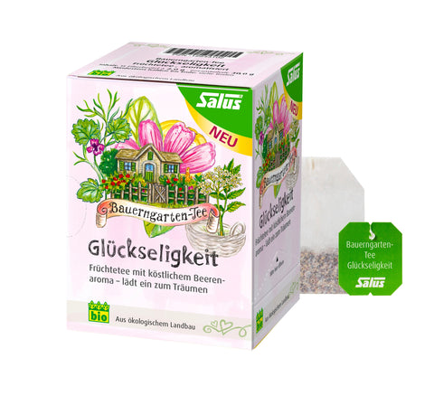 Salus Bio Bauerngartentee Glückseligkeit 15 Filterbeutel