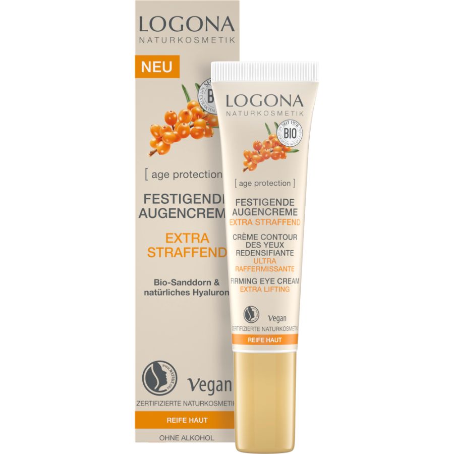 Logona age protection festigende Augencreme extra straffend Bio, 15ml