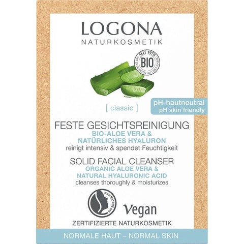 Logona Solid Facial Cleanser 60g