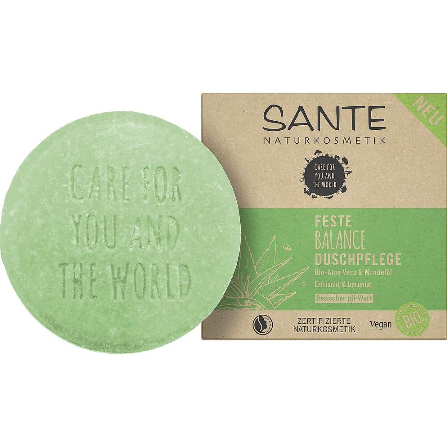 Sante Naturkosmetik Feste Duschpflege Balance Bio 80g