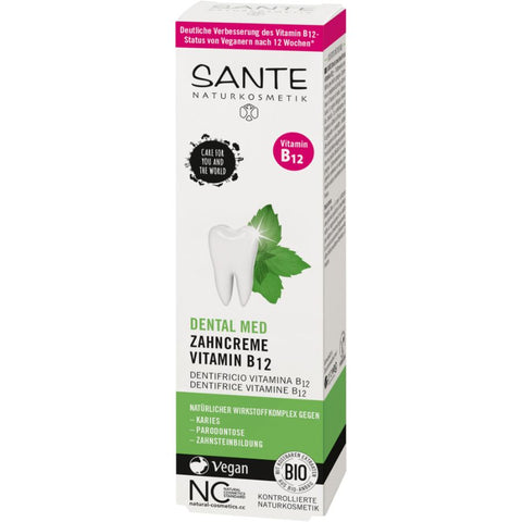 Sante Naturkosmetik Toothpaste Vitamin B12 Organic 75ml