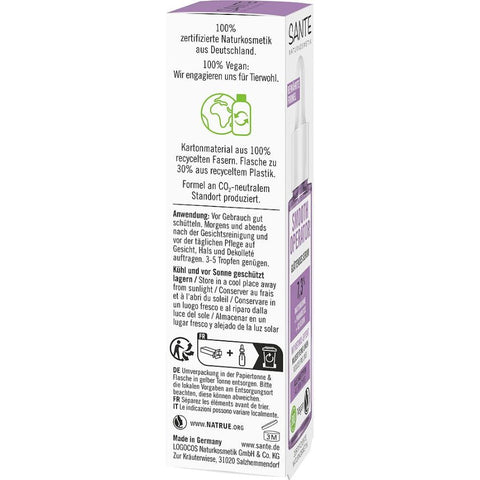 Sante Naturkosmetik Smooth Operator smoothing serum organic 30ml