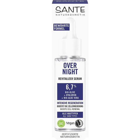 Sante Naturkosmetik Overnight Revitalizer Serum Organic 30ml