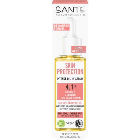 Sante Naturkosmetik Skin Protection Intense Serum with Vitamin E Organic 30ml