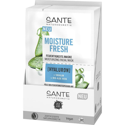 Sante Naturkosmetik Moisture Fresh Moisturizing Mask Organic 2x4ml