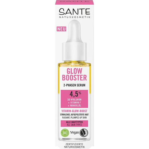 Sante Naturkosmetik Glow Boost 2-Phase Serum Organic 30ml