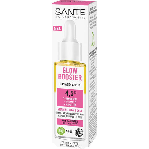 Sante Naturkosmetik Glow Boost 2-Phase Serum Organic 30ml