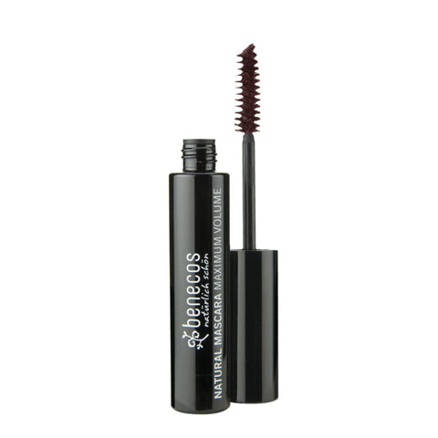 benecos Natural Beauty Mascara Maximum Volume smooth brown Bio 8ml