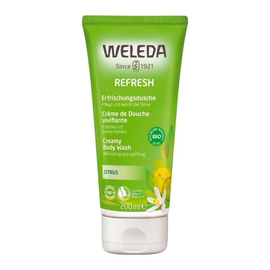 WELEDA Refresh – Erfrischungsdusche Citrus Bio 200ml