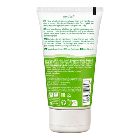 WELEDA Kids 2in1 Shower &amp; Shampoo Sparkling Lime Organic 150ml