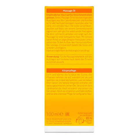 WELEDA Calendula massage oil organic 100ml