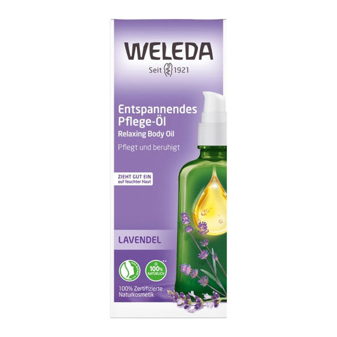 WELEDA Lavender Relaxing Care Oil Organic 100ml
