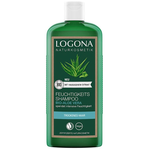 Logona Feuchtigkeits-Shampoo Bio-Aloe-Vera, 250 ml