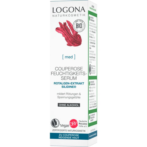 Logona Couperose Moisturizing Serum Organic 30ml