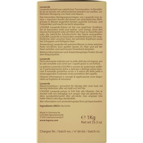 Logona Lavaerde Pulver Bio, 1000g