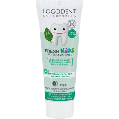 Logona Fresh Kids Bio Minz-Zahngel Bio 50ml
