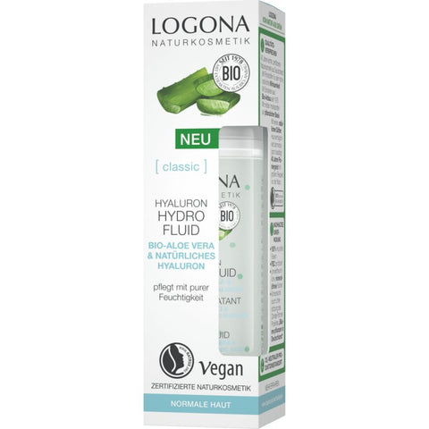 Logona Hyaluron Hydro Fluid Bio, 30ml
