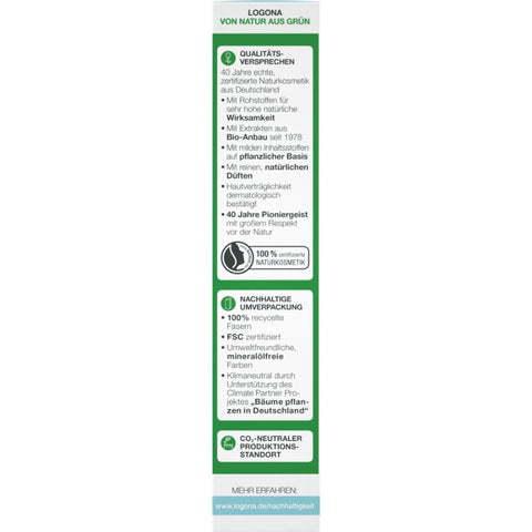 Logona Moisturizing Day Cream Organic, 30ml