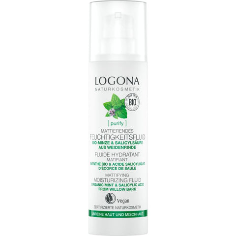 Logona Mattifying Moisturizing Fluid Organic, 30ml