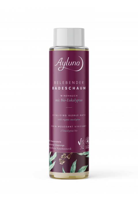 Ayluna Windhauch - Invigorating Bath Foam with Organic Eucalyptus Organic 400ml 