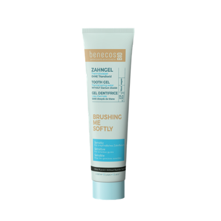 benecos Zahngel Sensitiv mit Thermalwasser, ohne Fluorid 75ml