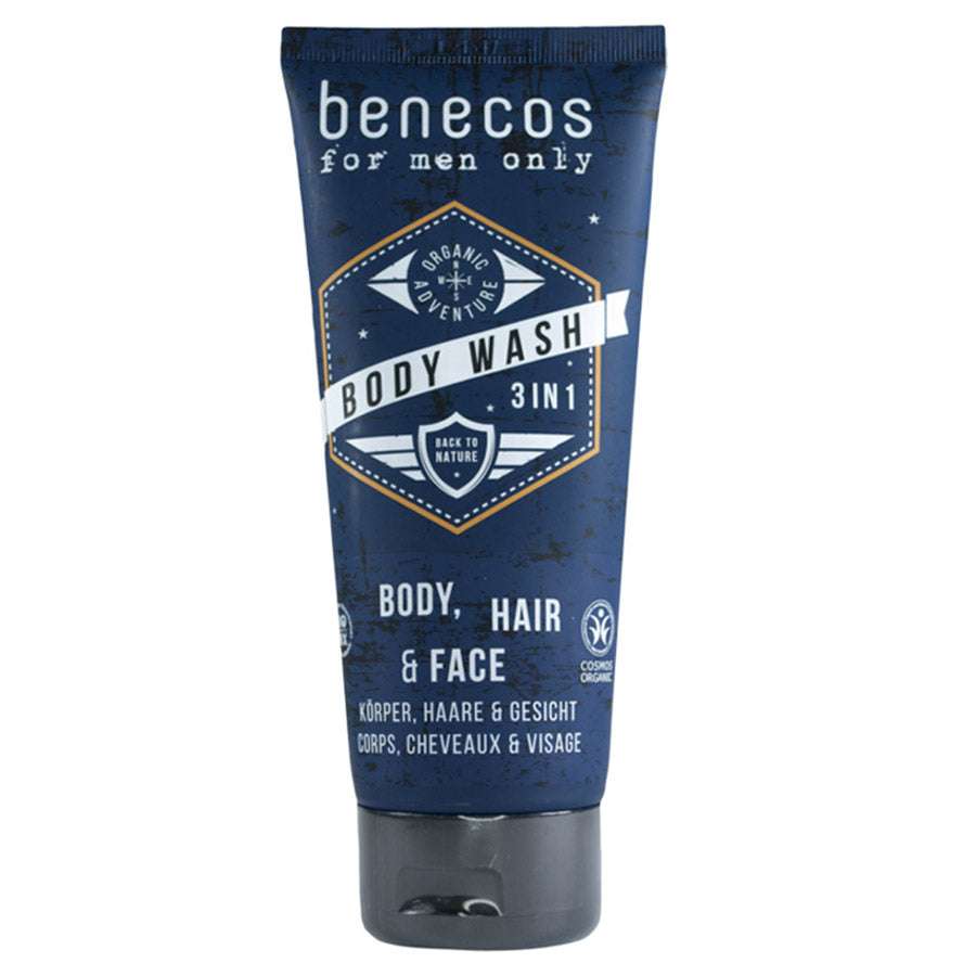 Benecos Body Wash Only MEN 3in1 - COSMOS ORGANIC 200ml