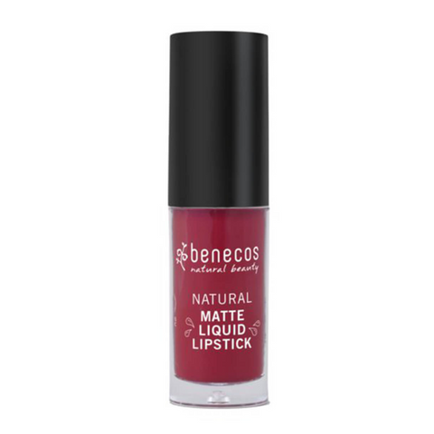 benecos Natural Beauty Matte Liquid Lipstick bloody berry Bio 5ml