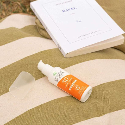 Laboratoires de Biarritz Sunscreen for the face waterproof SPF30 Organic 50ml