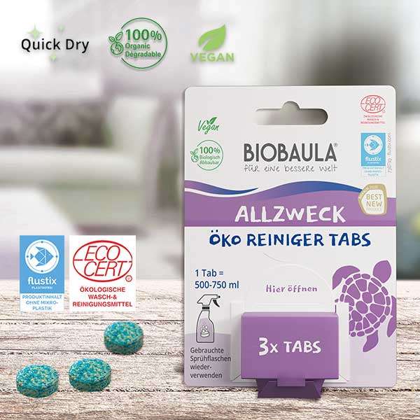 BioBaula Allzweck ÖKO Reiniger (3 Tabs)