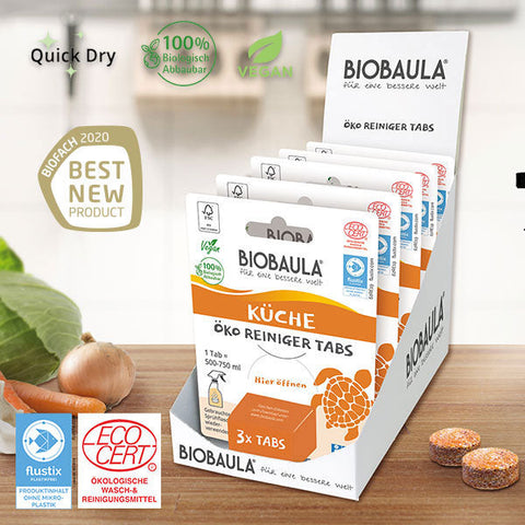 BioBaula Küche ÖKO Reiniger 3 Tabs