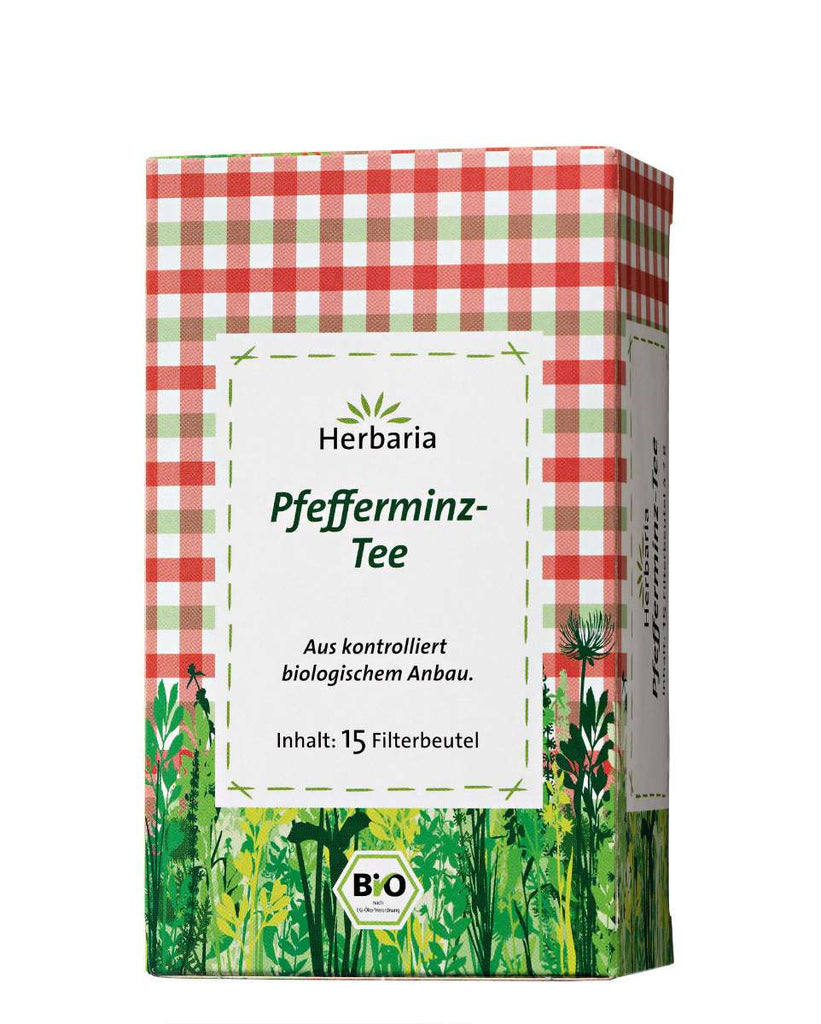 Herbaria Pfefferminz-Tee 15 Filterbeutel Bio