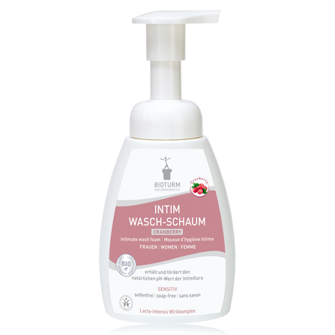 BIOTURM Intimate Wash Foam Cranberry Organic 250ml