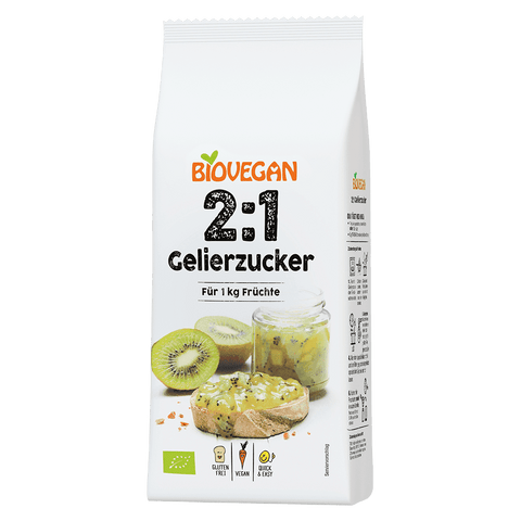 Biovegan Gelierzucker 2:1, 500g