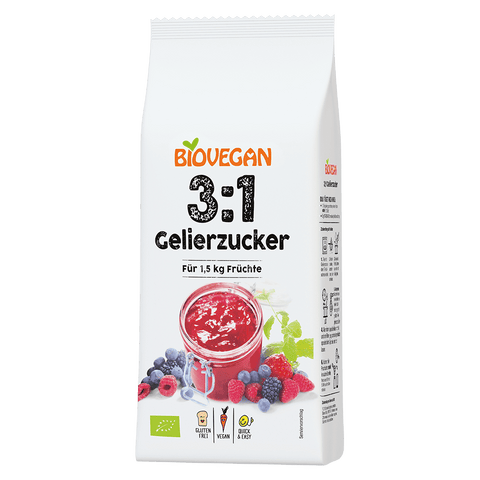 Biovegan Gelierzucker 3:1, 500g