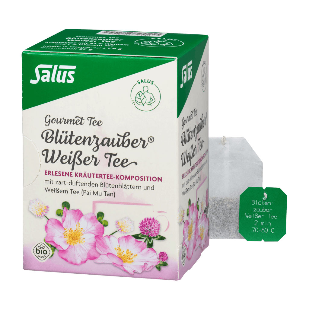 Salus Gourmet Blütenzauber Weißer Tee Bio 15 Filterbeutel
