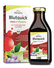 Herbaria BLUTQUICK Bio ohne Alkohol 250ml