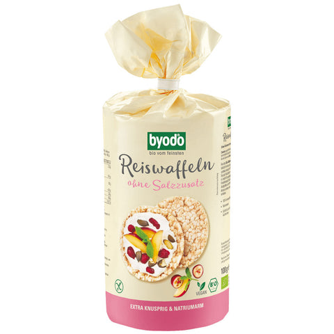 BYODO Bio Reiswaffeln ohne Salz 100g