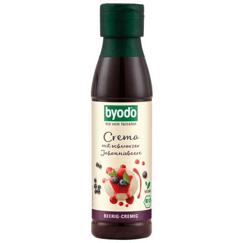 Byodo Crema mit schwarzer Johannisbeere 150ml Bio