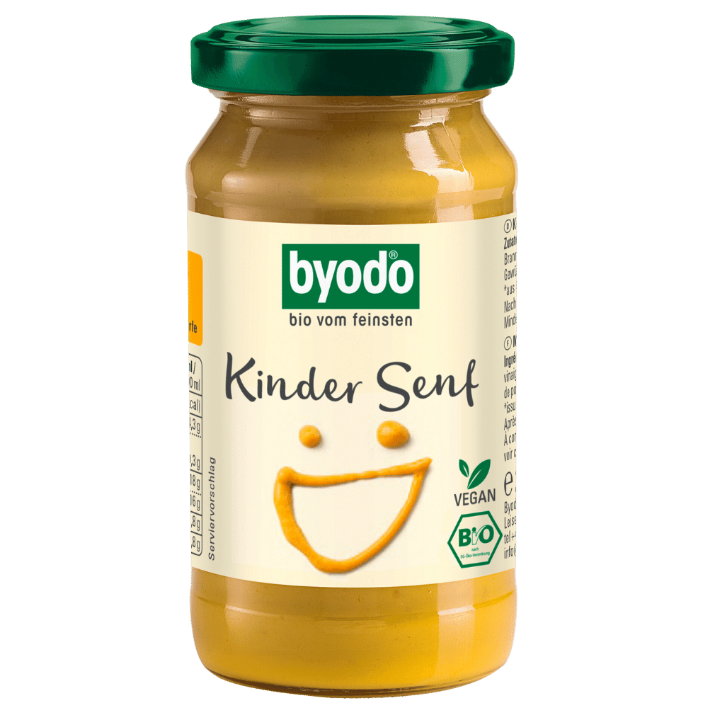 BYODO Kinder Senf (200 ml) Bio