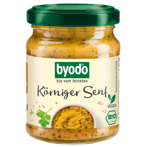 BYODO Körniger Senf (125 ml) Bio