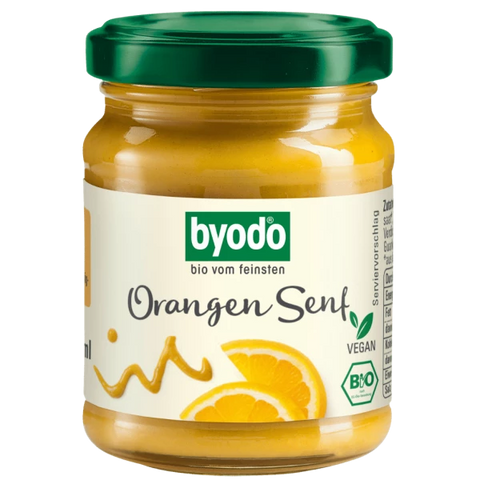 BYODO Orangen Senf (125 ml) Bio