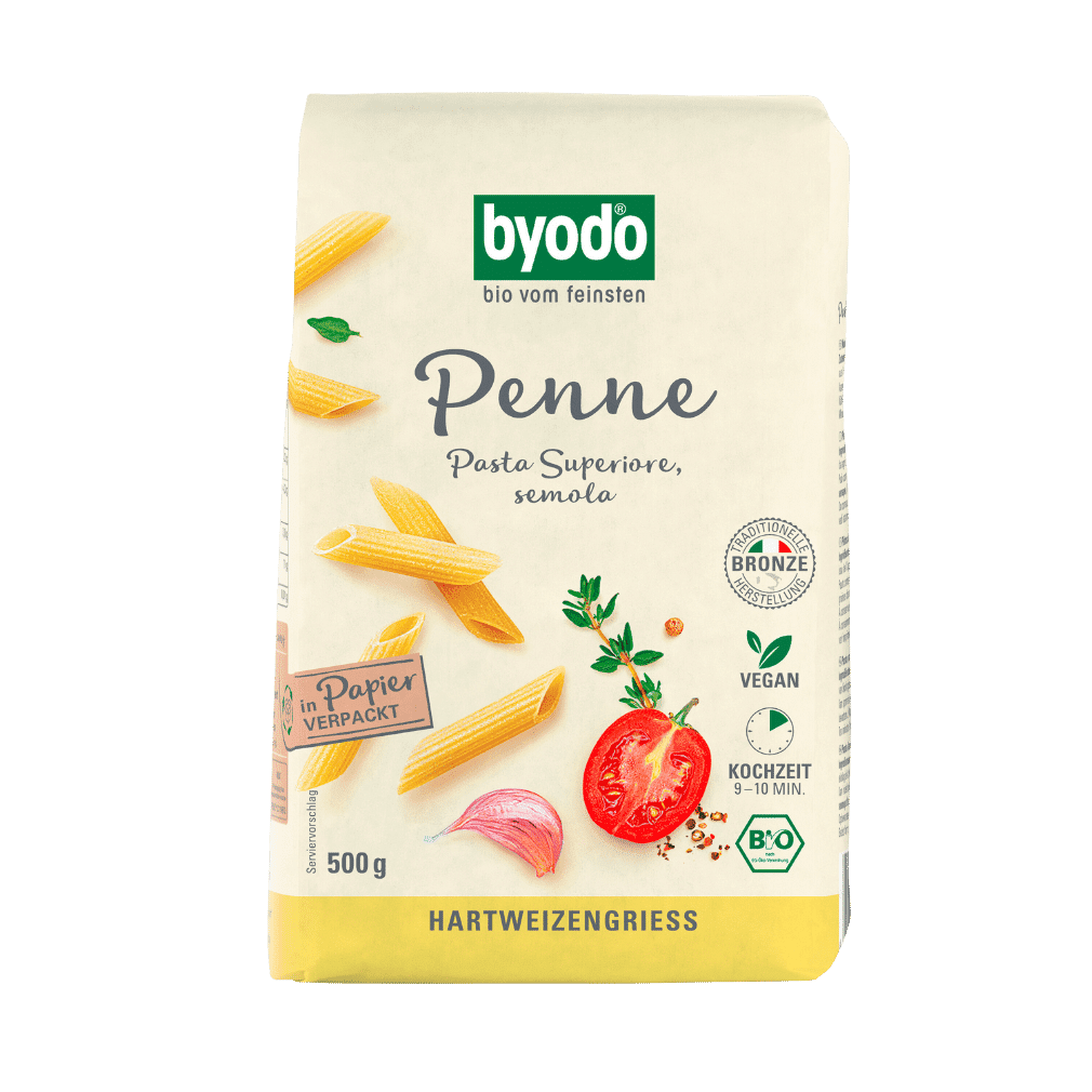 BYODO Bio Penne semola 500g