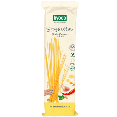 BYODO Bio Spaghettini semola 500g