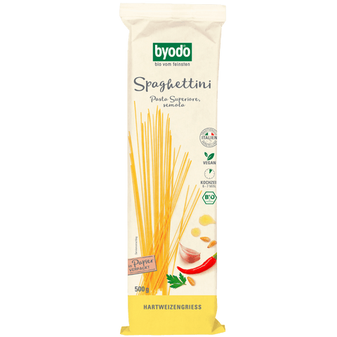 BYODO Bio Spaghettini semola 500g