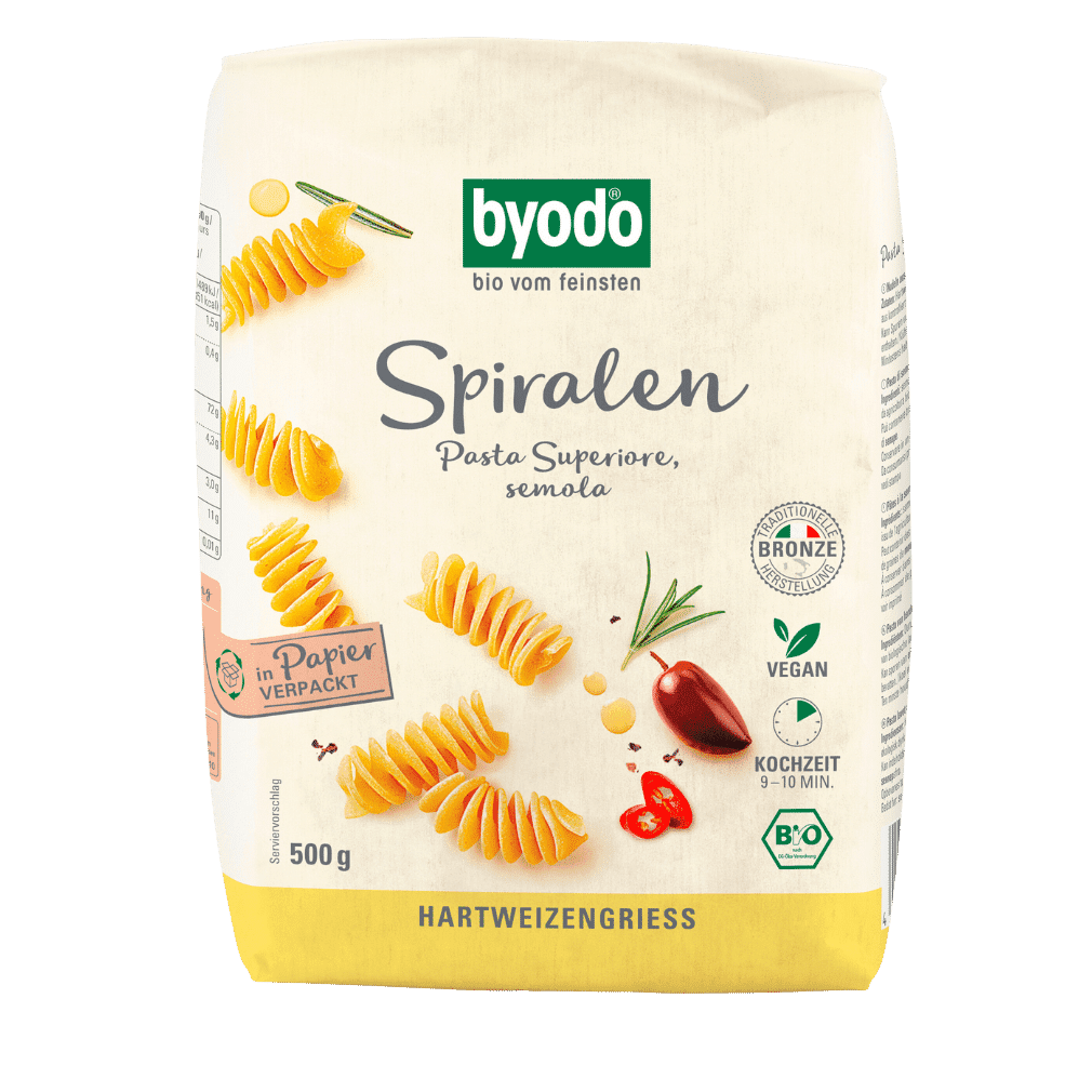 BYODO Spiralen, hell 500g