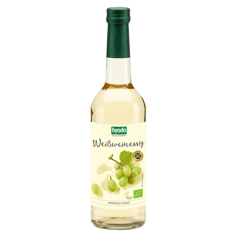 BYODO organic white wine vinegar 0.5 liters 6% acid