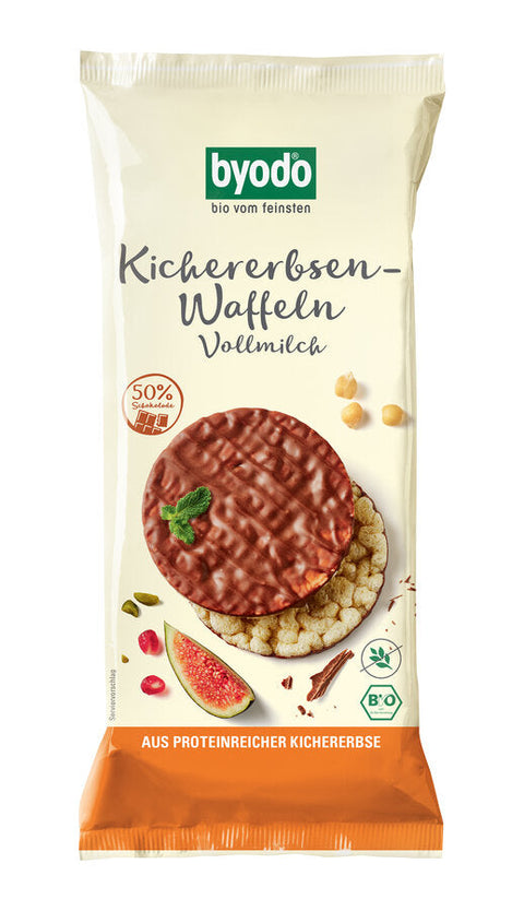 BYODO chickpea waffles whole milk 65g